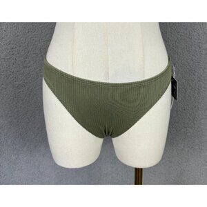 Salt + Cove Women's Juniors Bikini Swimwear Bottom Olive Green Small NWT's.
